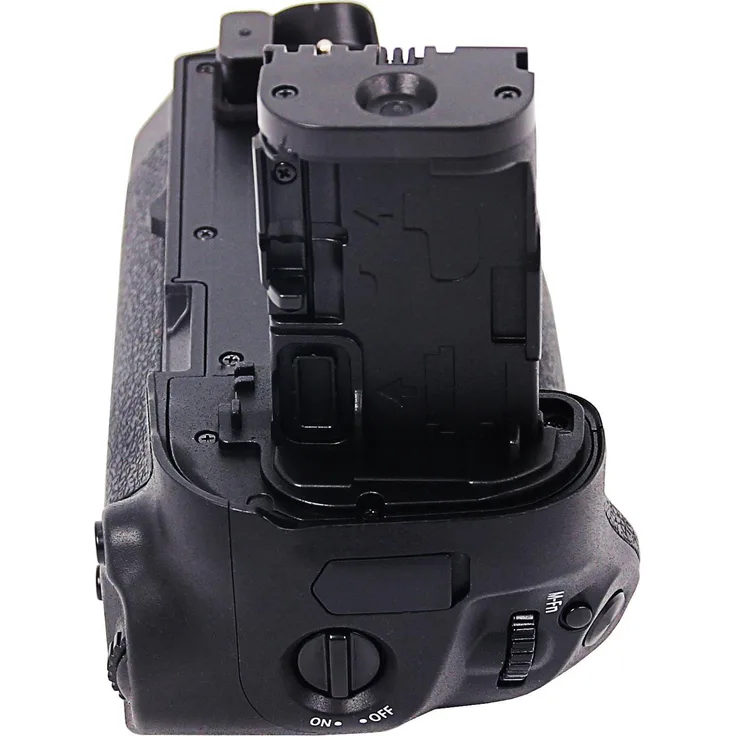 Berenstargh Batteriegriff BG-E22 für Canon EOS-R, für 2 x LP-E6N Akku, inkl. Fernbedienung, Arca Swiss kompatibel, Aluminium/Kunststoff, 290g