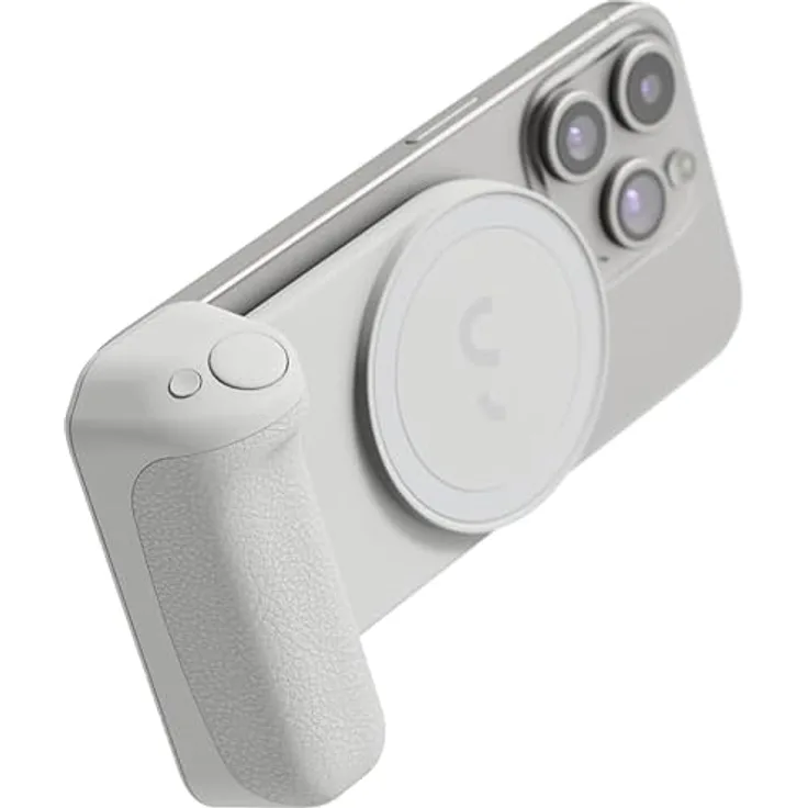 ShiftCam SnapGrip, Handy-Kameragriff mit kabellosem Auslöser, magnetischer Halterung, Powerbank mit Qi-Laden und Tisch-Dock