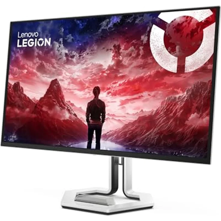 Lenovo Legion Pro 27UD-10, 27" UHD OLED Gaming Monitor, 3840x2160, 240Hz, 0,03 ms Reaktionszeit, USB-C, HDMI, DisplayPort, TÜV Schutz, Standfuß Weiß – Bild 2
