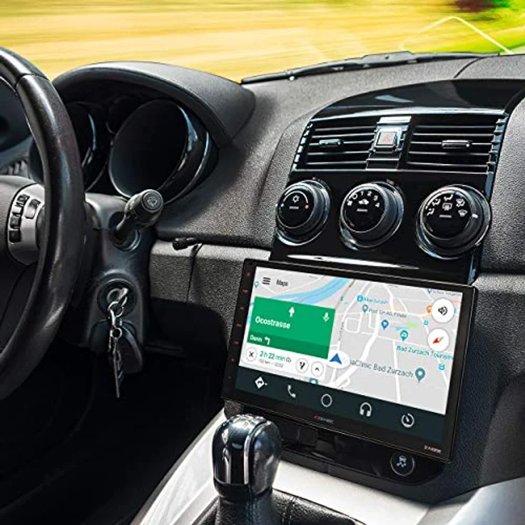 Zenec Z-N966, 9-Zoll Autoradio mit Bluetooth, DAB+ und HD Display, 2-DIN, Kapazitiv,Navigation nachrüstbar – Bild 2