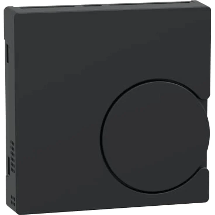 Merten Smart Home Connected Raumtemperaturregler-MODUL, Unterputz, System M, kompatibel mit Amazon Alexa und Google Home, MEG5779-0403, Schwarz – Bild 2