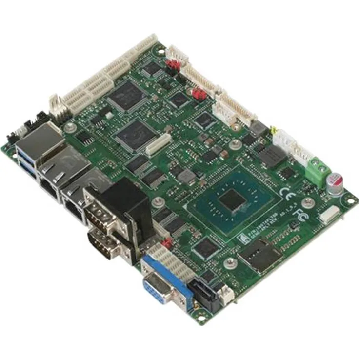Aaeon GENE-APL7-A10-0001, Einplatinencomputer mit 2 x 2.5GHz Prozessor, lüfterlos, 4K Unterstützung, 8 USB2.0 und 2 USB3.0 Anschlüssen