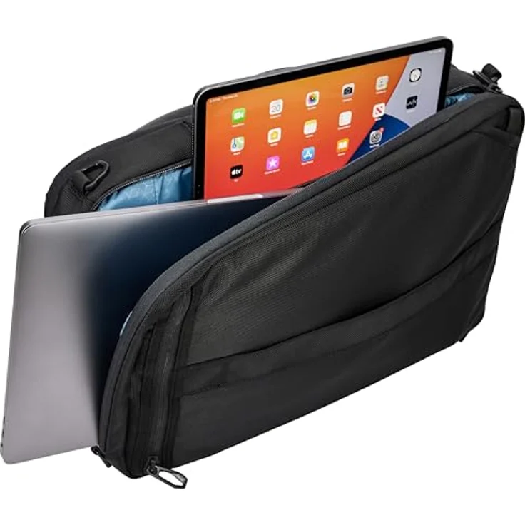 Thule Accent Aktentasche, Laptopfach 29 cm, schwarz, 100% Polyester – Bild 7