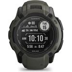Garmin Instinct 2X Solar – GPS-Smartwatch mit unendlicher Akkulaufzeit im Smartwatch-Modus, über 40 Sport-Apps, Smart Notifications, Pay, Trainingszustand, Fitnessalter, Schlafanalyse UVM.