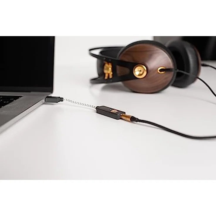 iFi GO link - DAC & Amplifier - USB-C auf 3,5 mm Adapter - Verbessert den Klang von jedem Gerät - Dynamic Range Enhancement - Flexibles Kabel - Unterstützt hochauflösende 32-bit/384 kHz/DSD256/MQA – Bild 5