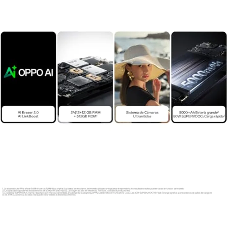 OPPO Reno12 Pro 5G 512GB 12GB Nebula Black OEU, Smartphone mit beeindruckender Kamera – Bild 3