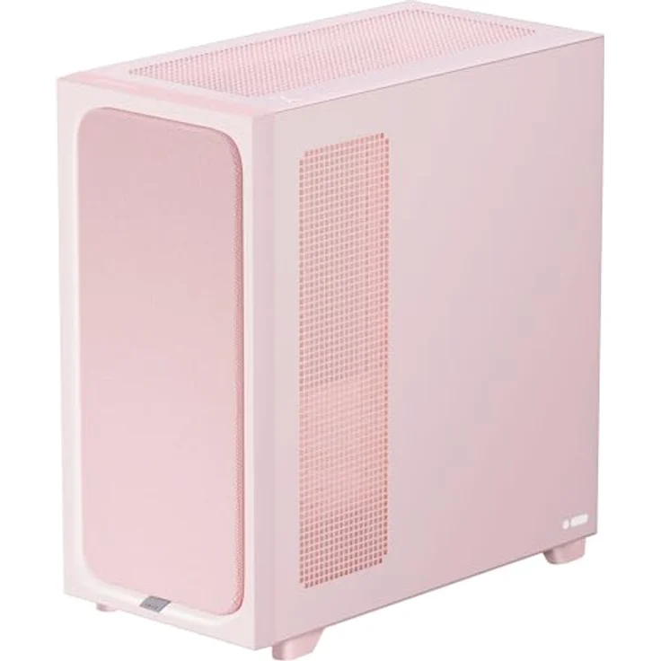 TRYX FLOVA F50, Midi-Tower PC-Gehäuse für Mini-ITX, microATX, ATX Mainboards, pink, mit 2 vorinstallierten Lüftern, bis 11 Lüfterplätze, CPU-Kühler bis 170 mm, Grafikkarten bis 360 mm – Bild 9