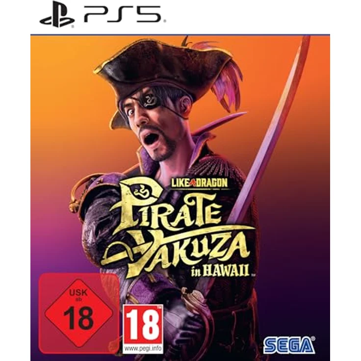 Atlus Like a Dragon: Pirate Yakuza in Hawaii (PlayStation 5) - Offenes Piratenabenteuer auf hoher See mit dynamischen Kampfstilen – Bild 1
