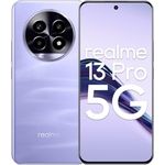 realme 13 Pro+ 5G Smartphone 8+256 GB, Sony LYT-600 OIS Camera, AI Ultra Clarity, Snapdragon 7s Gen 2 Chipset, 120Hz Curved Vision Display, 45W SUPERVOOC 5200mAh Massive Battery, Purple