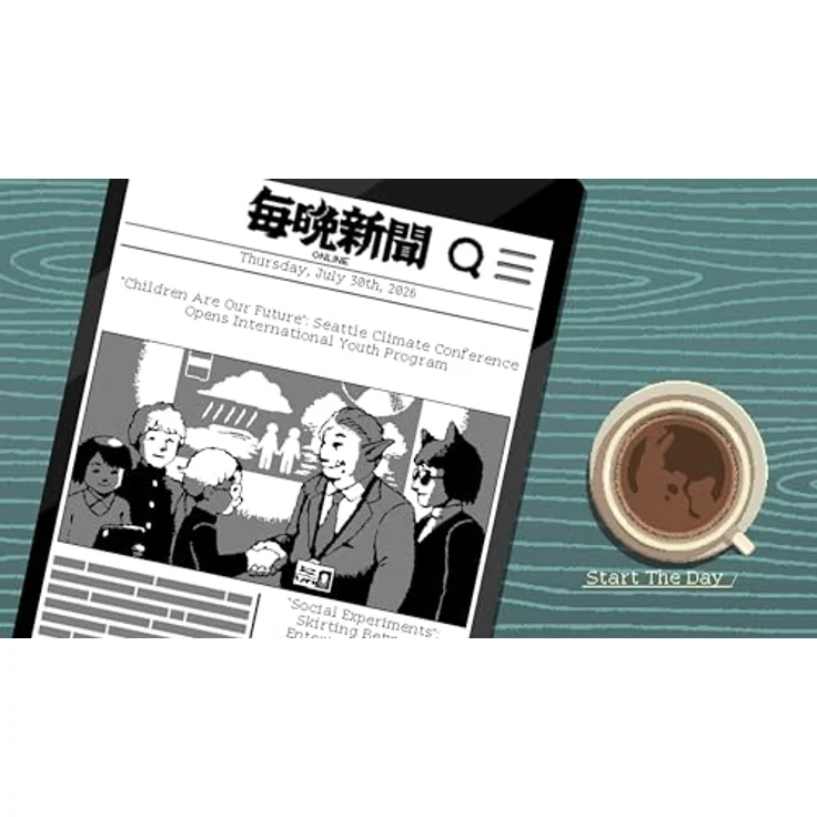 PM STUDIOS Coffee Talk Tokyo - Visual Novel Spiel für Nintendo Switch 2 mit Lo-Fi-Soundtrack und exklusivem Poster – Bild 6