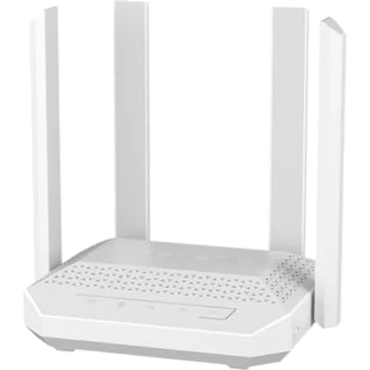 Keenetic Challenger AX3000, Mesh-Wi-Fi-6-Multi-Gigabit-Router/-Extender mit zwei 2,5-Gigabit-Ethernet-Ports und intelligenter Datenverkehrspriorisierung