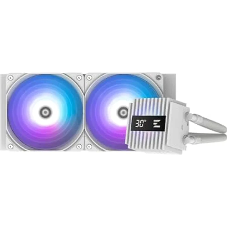 Zalman Kit Watercooling AIO Alpha2 RGB, 240mm, effiziente Kühlung in Weiß – Bild 2