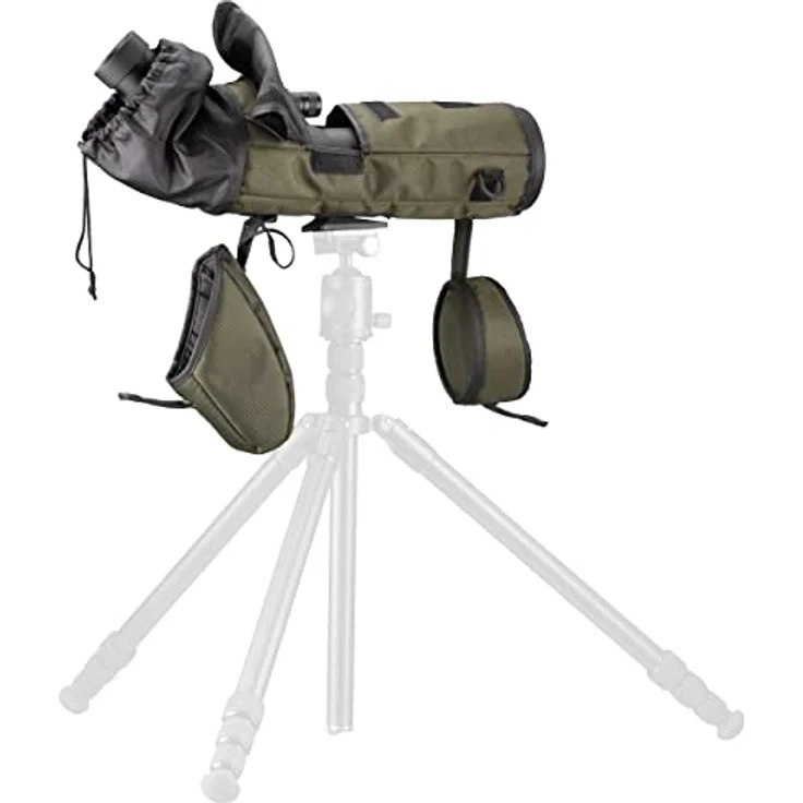 Alpen ALPEN OPTICS Wings 20-60x80 Spektiv, 45° Winkel, grün/schwarz, BK-7 Prismen, volle Mehrschichtvergütung – Bild 3