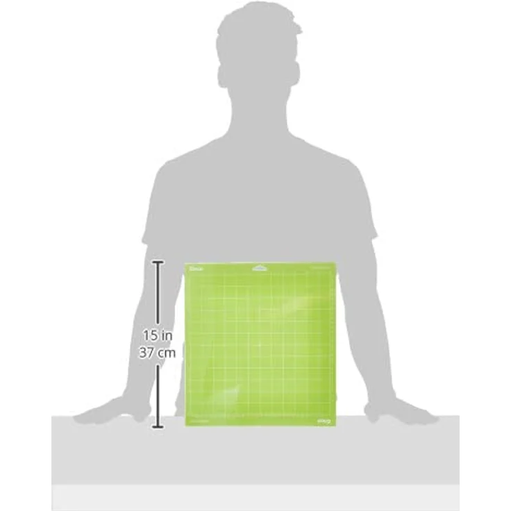 Cricut Standard Grip Schneidematte 30,5 x 30,5 cm für Cricut Maker, geeignet für mittlere Materialien, grün – Bild 5