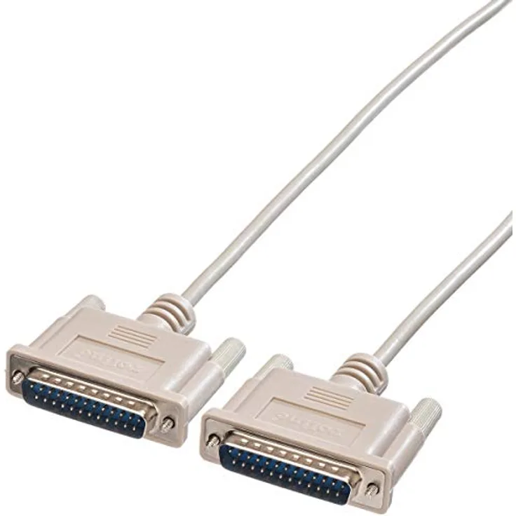 ROLINE RS232 Kabel 25pol. ST-ST, 1,8 m