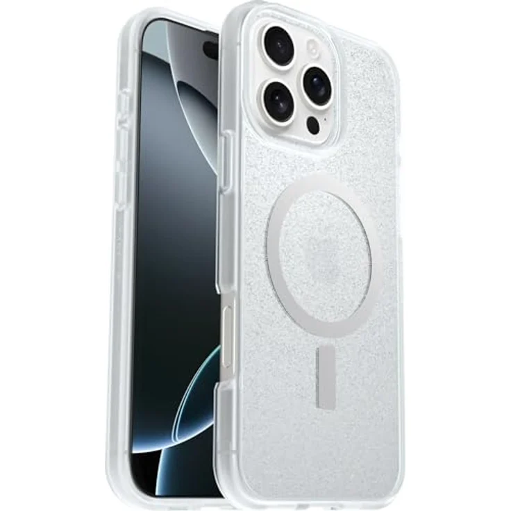 OtterBox Sleek Series MagSafe Hülle für iPhone 16 Pro Max, stoßfest, ultraschlank, Stardust, ohne Einzelhandelsverpackung – Bild 3