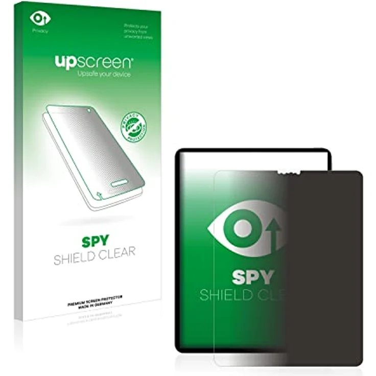 upscreen Anti-Spy Blickschutzfolie für Apple iPad Pro 12.9" 2022 (6. Gen.) Privacy Screen Displayschutz-Folie [Sichtschutz, Blaulichtfilter] – Bild 1