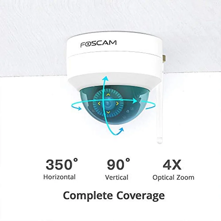 Foscam D4Z fscd4z WLAN IP Überwachungskamera 2304 x 1536 Pixel – Bild 8