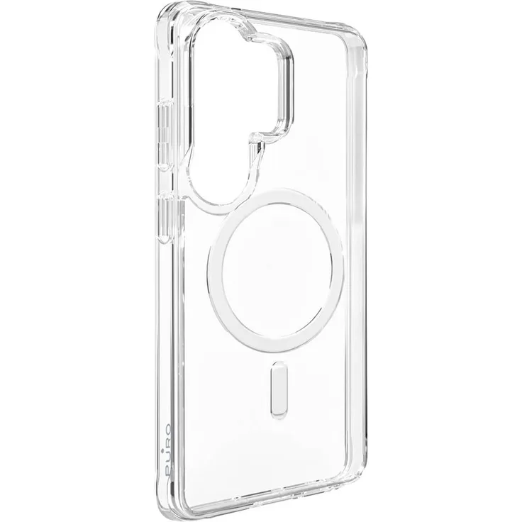sbs mobile Puro LITE MAG Cover für Samsung Galaxy S26 Ultra, transparent, magnetische Ladefunktion, stoßfest bis 3 m