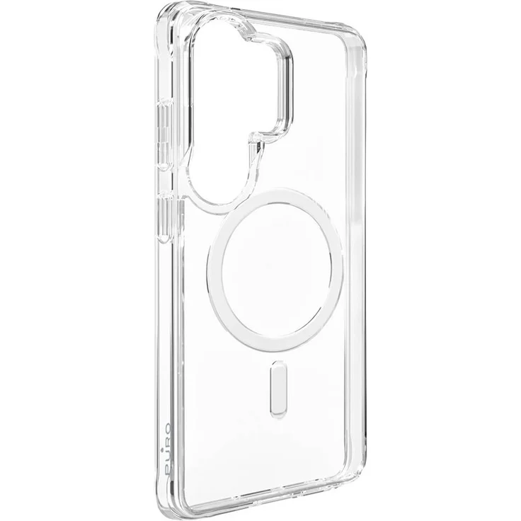 sbs mobile Puro LITE MAG Cover für Samsung Galaxy S26 Ultra, transparent, magnetische Ladefunktion, stoßfest bis 3 m