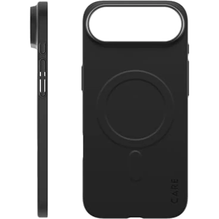 Panzer Glass Care by PanzerGlass SL1M Case Black, MagSafe-kompatibel, Fallschutz, kratzfest, aus 100% recyceltem Kunststoff