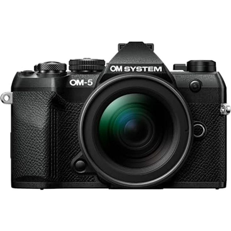 OM SYSTEM OM-5 II 1245 Kit Black, Systemkamera mit 20,4 MP und 4K-Video, staub-, spritzwasser- und frostsicher – Bild 1