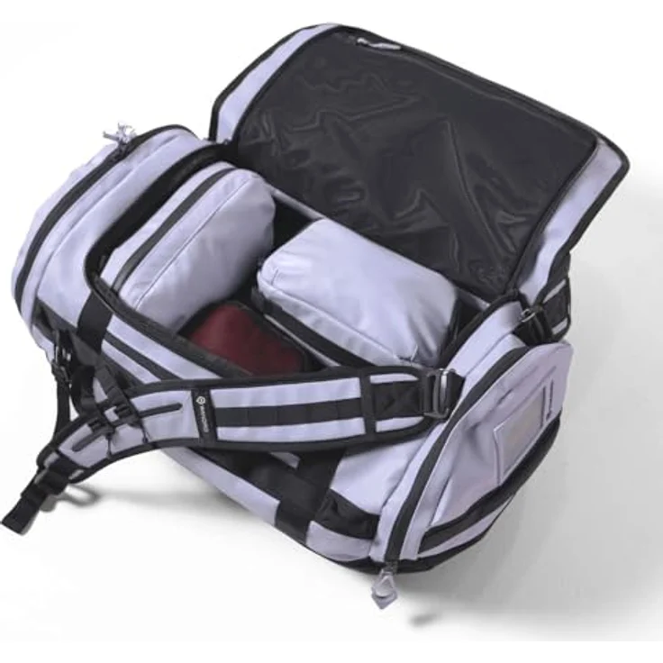 Wandrd CARRYALL Duffel 30L, Fotorucksack und Kameratasche mit Expandierbarem Bodenfach, Schwarz – Bild 6