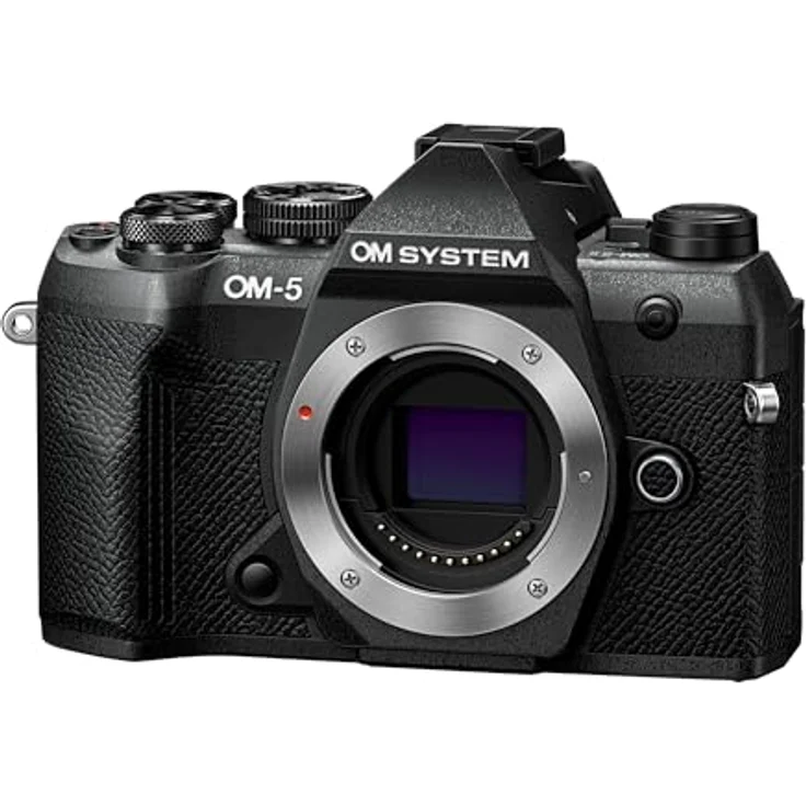 OM SYSTEM OM-5 Mark II, Micro Four Thirds Systemkamera mit 20 MP Live MOS-Sensor, 5-Achsen-Bildstabilisierung, IP53-Wetterschutz, Handheld HighRes Shot 50 MP, Schwarz – Bild 3