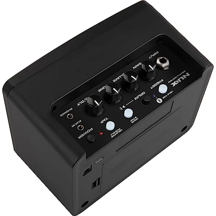 Nux Gitarren-Verstärker Mighty Lite BT (3,00 W, Bluetooth-Funktionalität, Schwarz) – Bild 5