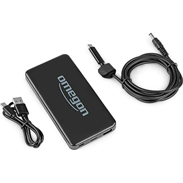 Omegon Powerbank 10k, mobile 37Wh 12V Stromversorgung für GoTo-Teleskope