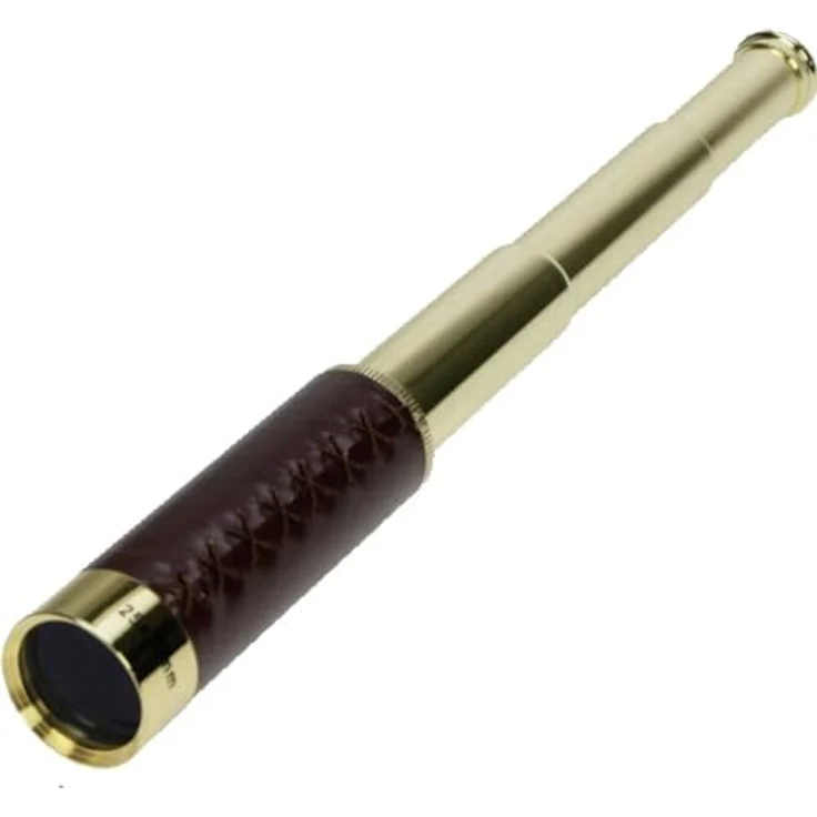 Dörr Danubia Taschenteleskop 25x30 mm braun/Messing, 25x 30mm – Bild 1