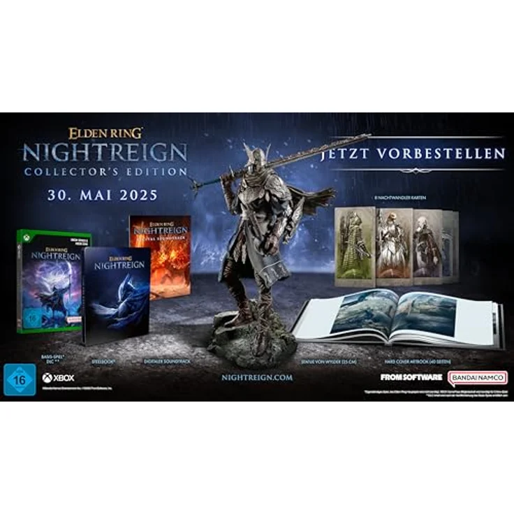 BANDAI NAMCO Entertainment Germany ELDEN RING NIGHTREIGN Collector's Edition [Xbox], Koop-Kämpfe für bis zu 3 Spieler, einzigartiges Design und unvergleichliche Begabungen – Bild 2