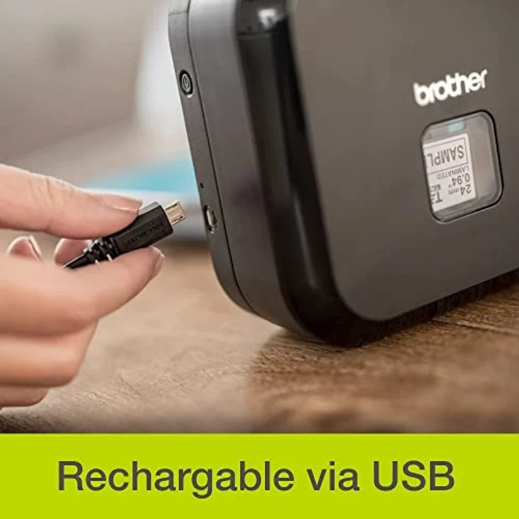 Brother PT-P710BT Etikettendrucker, P-Touch Cube Plus, Etikettierer, Verbindbar (PC und Bluetooth) – Bild 6