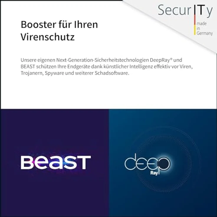 G DATA Total Security 2024, 3 Geräte - 1 Jahr, Virenschutzprogramm für PC, Mac, Android, iOS, Passwort-Manager und automatische Backups, Key Card per Luftpost-Brief und Amazon Email – Bild 4