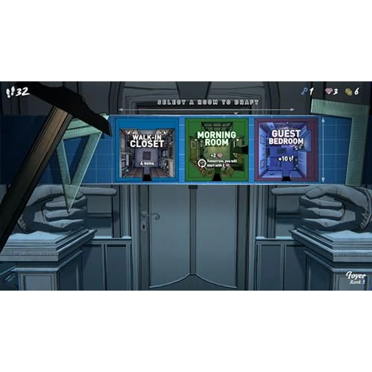 iam8bit Blue Prince - PS5, abenteuerliches Spiel mit aufklappbarem Poster und Download-Code für den Soundtrack – Bild 5