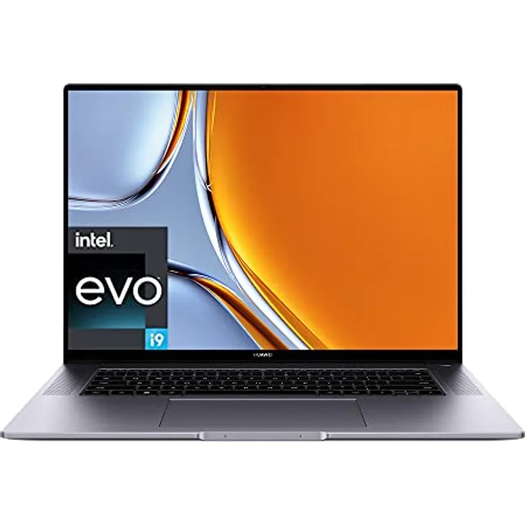 HUAWEI MateBook 16s (53013SCX) 2023 | 16" 2.5 K True-Colour-Touchscreen | 13. Generation Intel Core i9 Prozessor | 16 GB RAM | 1 TB SSD | Windows 11 | TÜV Rheinland zertifizierte Farbgenauigkeit | Space Gray