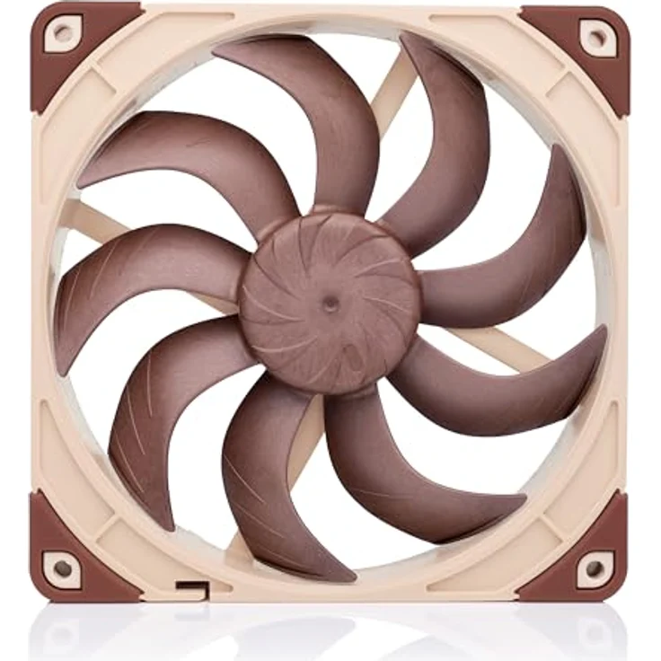 Noctua NF-A14x25 G2 PWM, leiser 140mm PC-Lüfter in Premium-Qualität, 4-Pin (Braun) – Bild 3