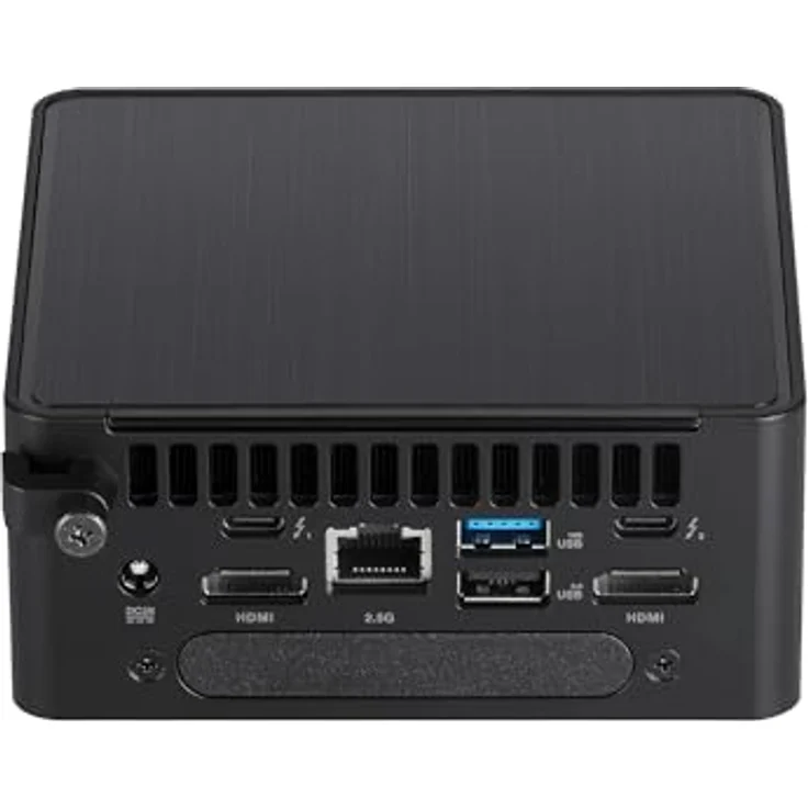 ASUS NUC 14 Pro+ Mini-PC Barebone Intel Core Ultra 7 165H Tall Kit L6 No Cord, schwarz – Bild 9