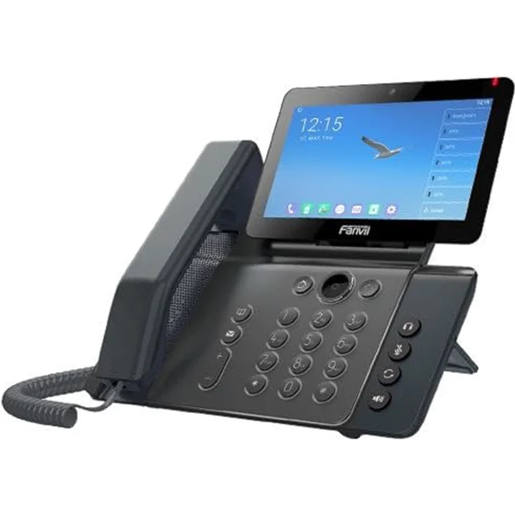Fanvil V67 DECT-Telefon mit Digitalkamera, Bluetooth und 20 Zeilen – Gun Metal – Bild 2