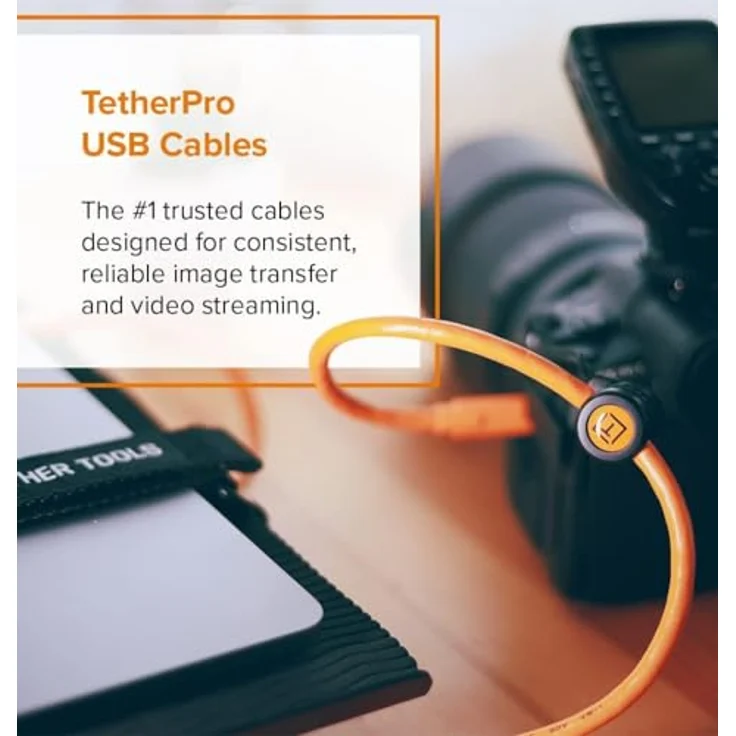 USB-Kabel TetherPro USB 2.0 A-Mini-B 8-polig 15 'Org [tet-cu8015-org] – Bild 5