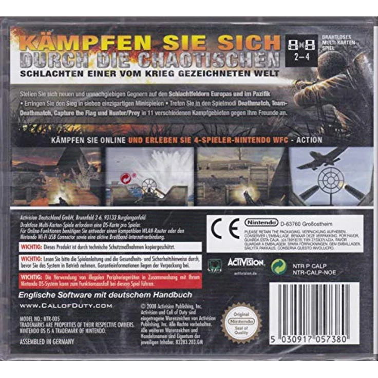 Activision Call of Duty: World at War, Nintendo DS-Spiel mit actionreichen WWII-Missionen – Bild 2