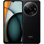 Xiaomi REDMI A3 4+128GB DS Midnight Black Smartphone mit 6,71 Zoll HD+ Display, 90 Hz Bildwiederholfrequenz, Octa-Core-Prozessor und eleganter Glasrückseite