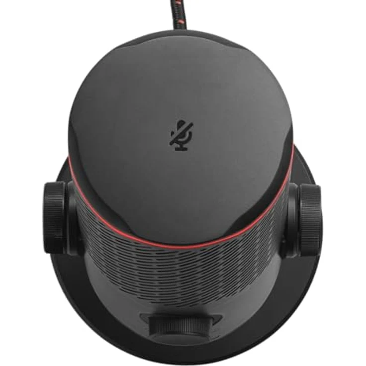 JBL Quantum Stream Studio – USB-Mikrofon mit dreifachem Kondensator und Vier Aufnahmemustern für Streaming, Aufnahmen und Gaming – Schwarz – Bild 2