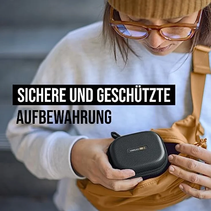 RODE Microphones Mikrofon Wireless GO II Charge Case - Case zum Schutz und Aufladen, schwarz – Bild 4