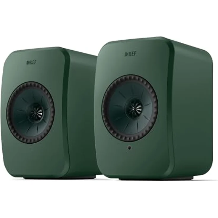 KEF LSX II LT kabellose Regallautsprecher, Sage Green | Musik | TV & Home Entertainment | Gaming | HDMI-ARC | USB-C | Bluetooth | AirPlay 2 | Chromecast | Spotify – Bild 1