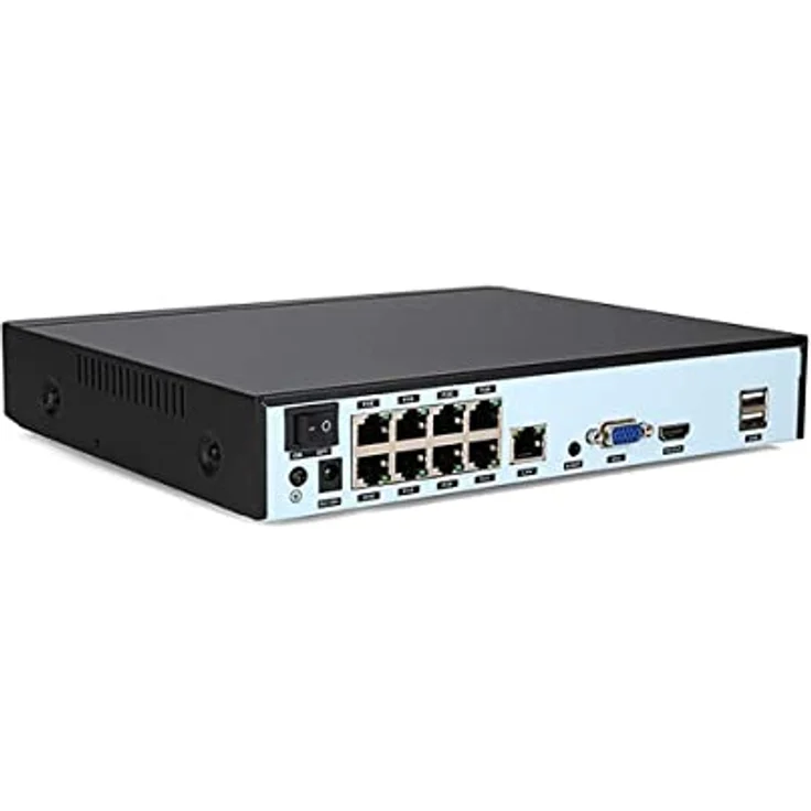 Foscam FN9108HE, 8-Kanal 5 MP PoE Netzwerk Video Rekorder mit bis zu 16 TB Speicherplatz, H.264/H.265 Videokomprimierung, HDMI & VGA Ausgang – Bild 5