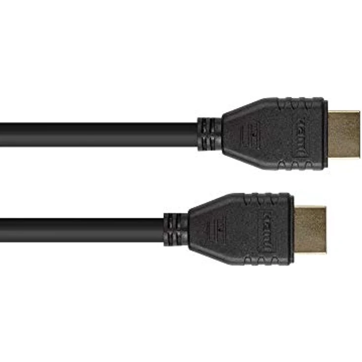 Good Connections Ultra-High-Speed HDMI 2.1 Kabel, 1,5 m, 8K UHD-2 @60Hz / 4K UHD @240Hz, 48 Gbit/s, vergoldete Stecker, 3-fach Schirmung, Kupferleiter, schwarz – Bild 2