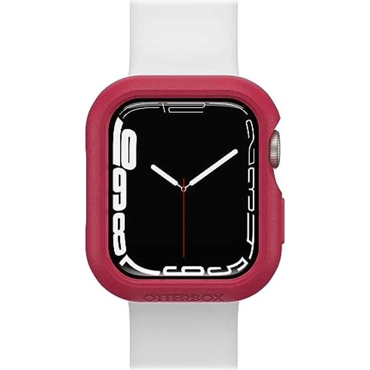 OtterBox All Day Bumper für Apple Watch Series 9/8/7 - 41mm, stoßfeste, sturzsichere Schutzhülle, schützt Display und Kanten, Rot – Bild 1