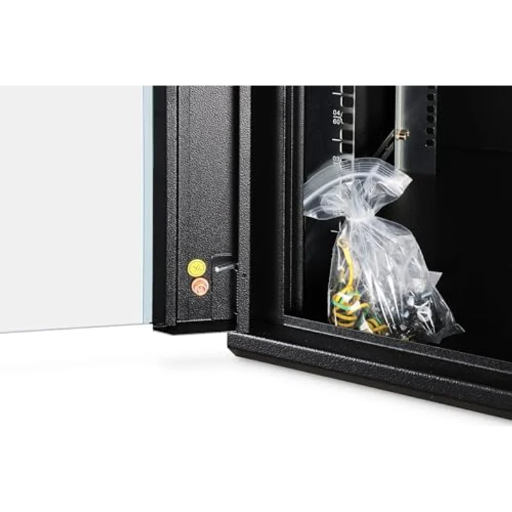 DIGITUS Wandgehäuse Dynamic-N Serie, 600x600 mm, 12HE, unmontiert, schwarz – Bild 11