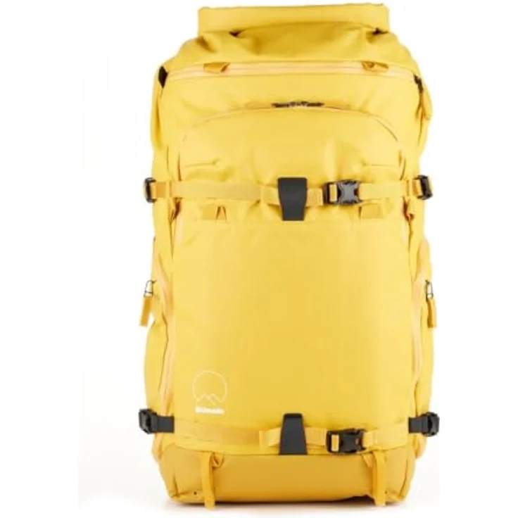Shimoda Action X40 v2 Backpack, Fotorucksack mit 7 l Volumen, Gelb, modulares Kamerainsertsystem, erweiterbarer Rolltop-Zugang, für Laptops bis 16 Zoll – Bild 2